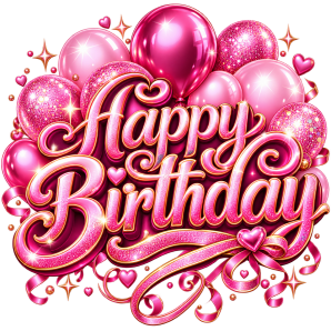 free png pink girls happy birthday decor image
