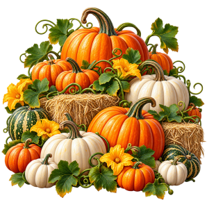 free pumpkin patch halloween png image