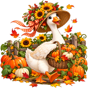 pumpkin patch goose harvesting pumpkins free png clipart transparent design