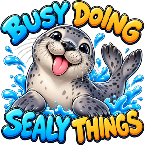 funny silly seal image free png image