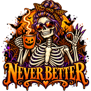 never better quote halloween free png transparent image