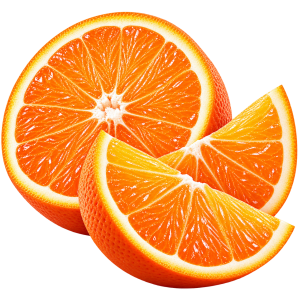 sliced oranges free fruit png image