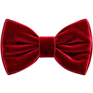 free velvet bow tie image png