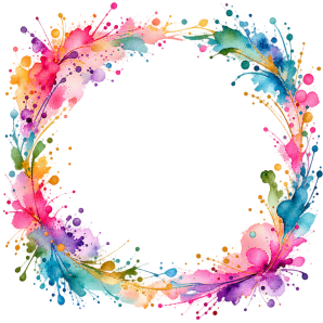 free watercolour png design file free png border
